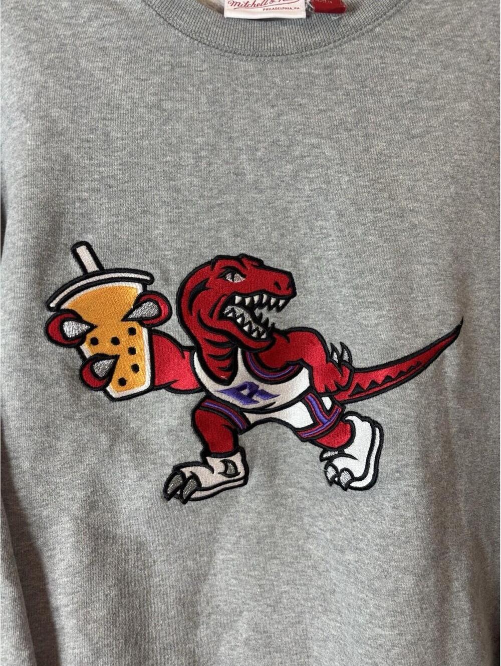Rare Mitchell & Ness Toronto Raptors "Boba Raptor" Size Small - Picture 2 of 15